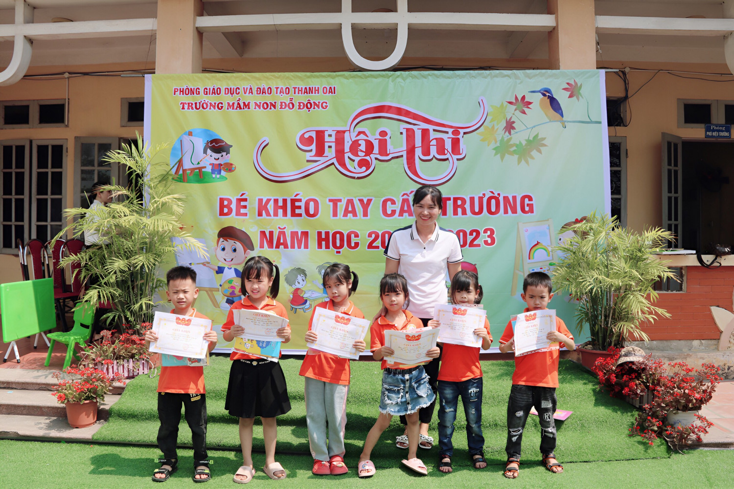 Thông báo về việc cho trẻ đi học trong tháng 8 để chuẩn bị năm học mới 2023-2024